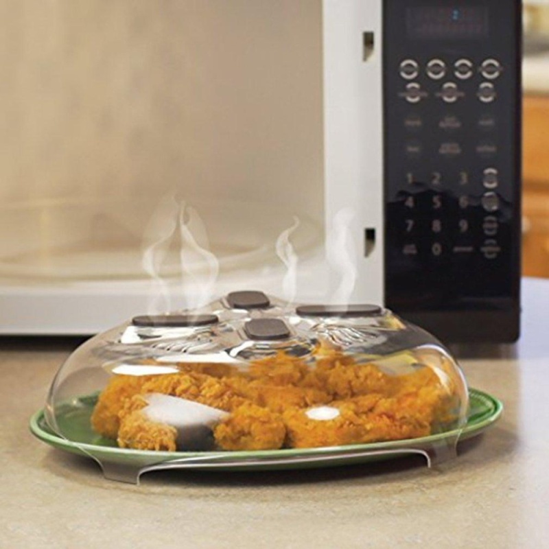 USTORE Magnet Splatter Guard Microwave Hover Anti-Sputtering Cover With Steam Vent - intl