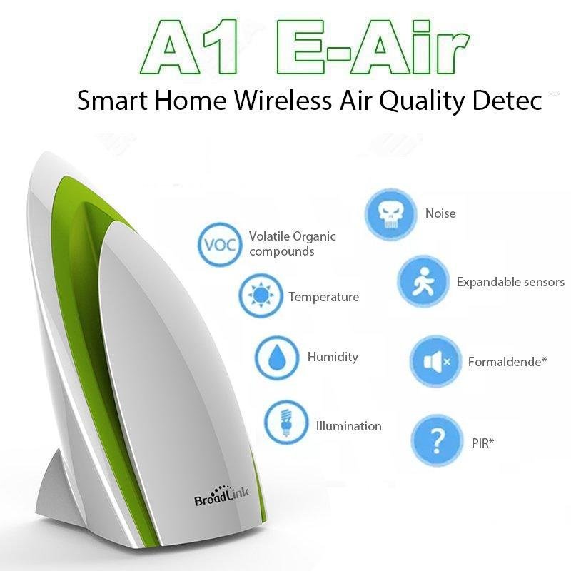 Giá bán Wifi Smart Home Air Detector Environment Monitor Air Purifier For BroadLink A1 - intl