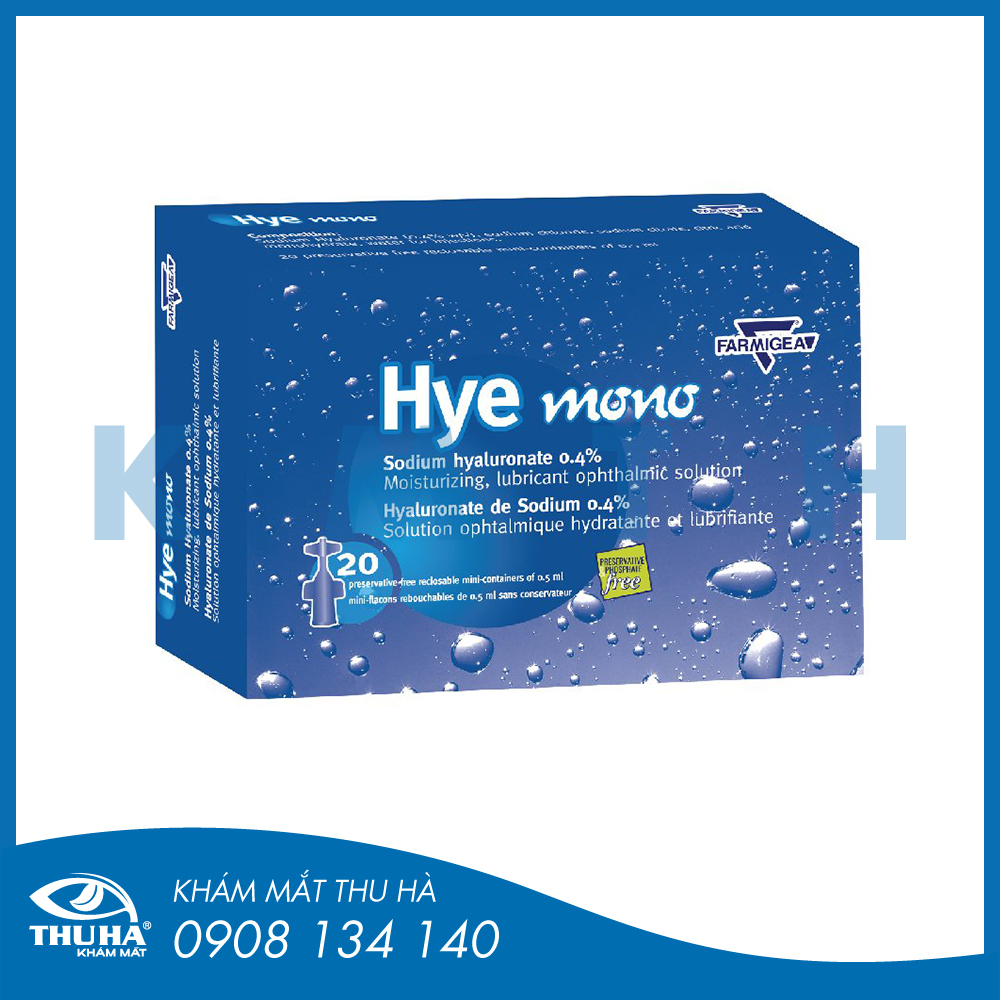 Nhỏ mắt HYE MONO - FARMIGEA S.p.A (Italy) - Chính hãng