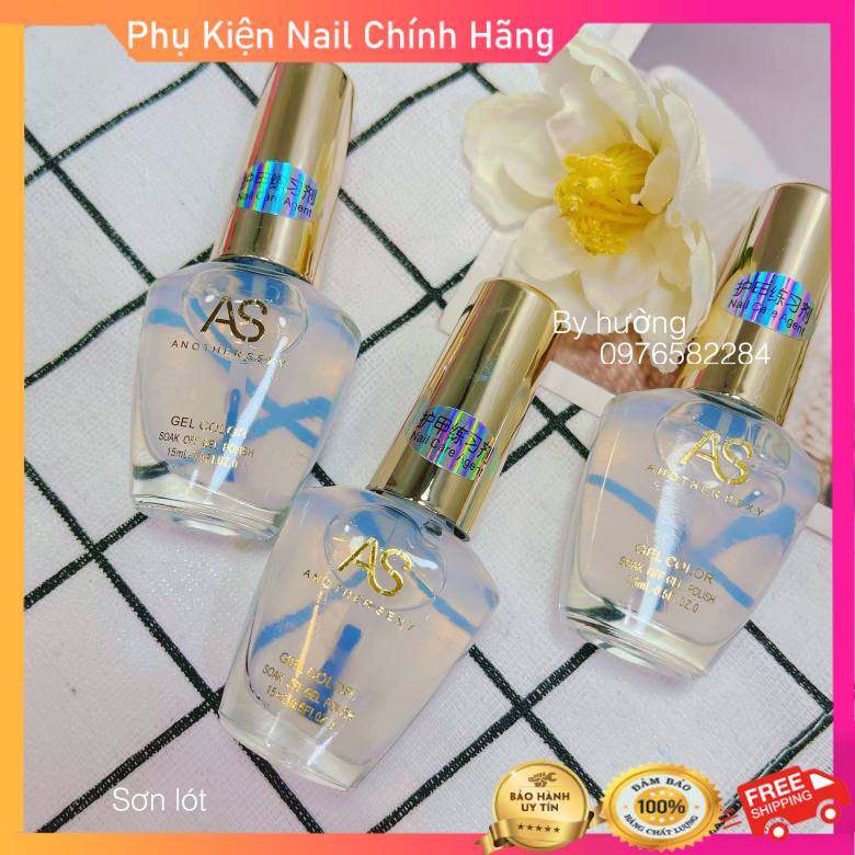 Sơn gel lót AS, sơn nền chai as, tạo nền sơn gel chuyên dụng