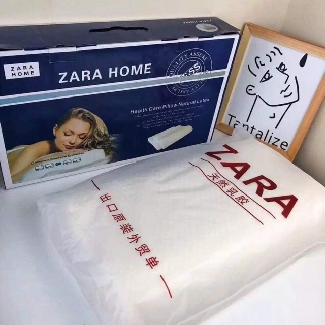 Gối cao su non zara home mẫu mới 2020