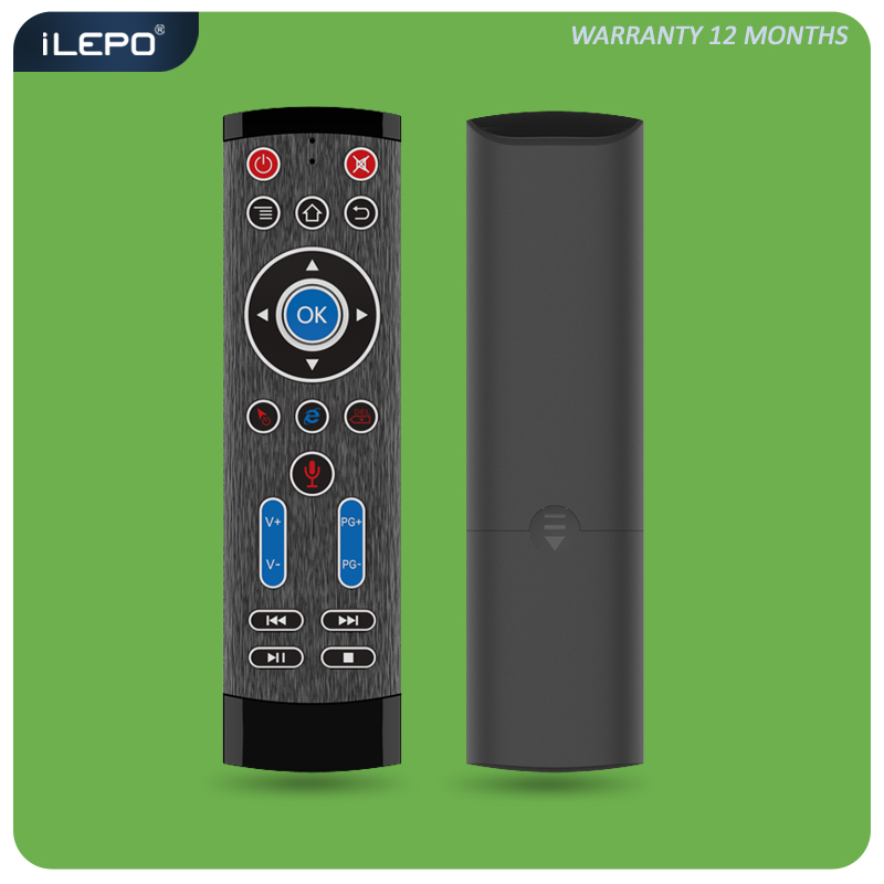 Chuột bay điều khiển giọng nói có đèn LED hỗ trợ tìm kiếm bằng giọng nói sử dụng cho tv box smart tv phạm vi kết nối lên đến 10m  bảo hành 1 năm T1MAX điều khiển từ xa