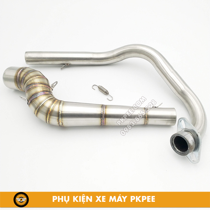 Cổ Pô 2 Khúc Inox 304 Winner 150, Winner X, Sonic 150