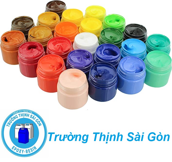 Màu pha silicone lỏng làm khuôn 100ml - trường thịnh sài gòn