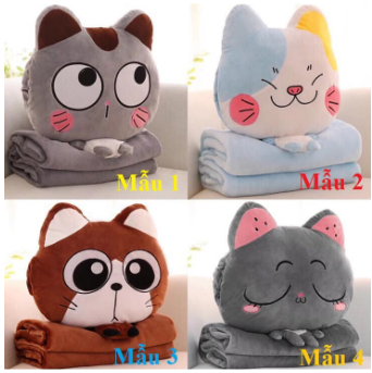 Bộ chăn gối 2 trong 1 văn phòng