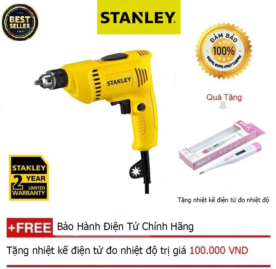Máy khoan stanley sdr3006-b1 + quà tặng nhiệt kế điện tử