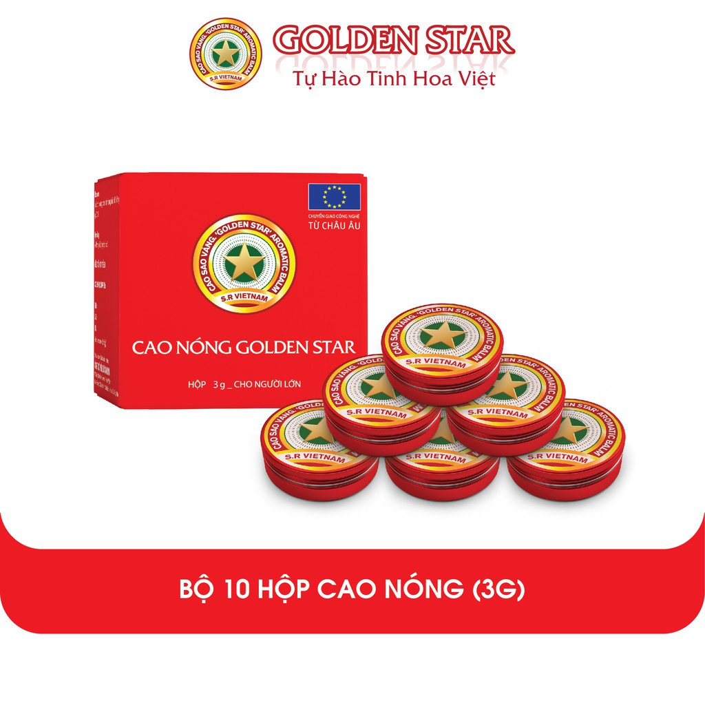 Combo 10 Cao sao vàng Golden Star 3g