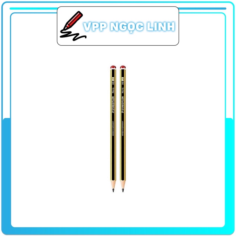 Chì Đức Staedtler sọc đen vàng HB-2B hộp 12 cây hàng chính hãng 100%
