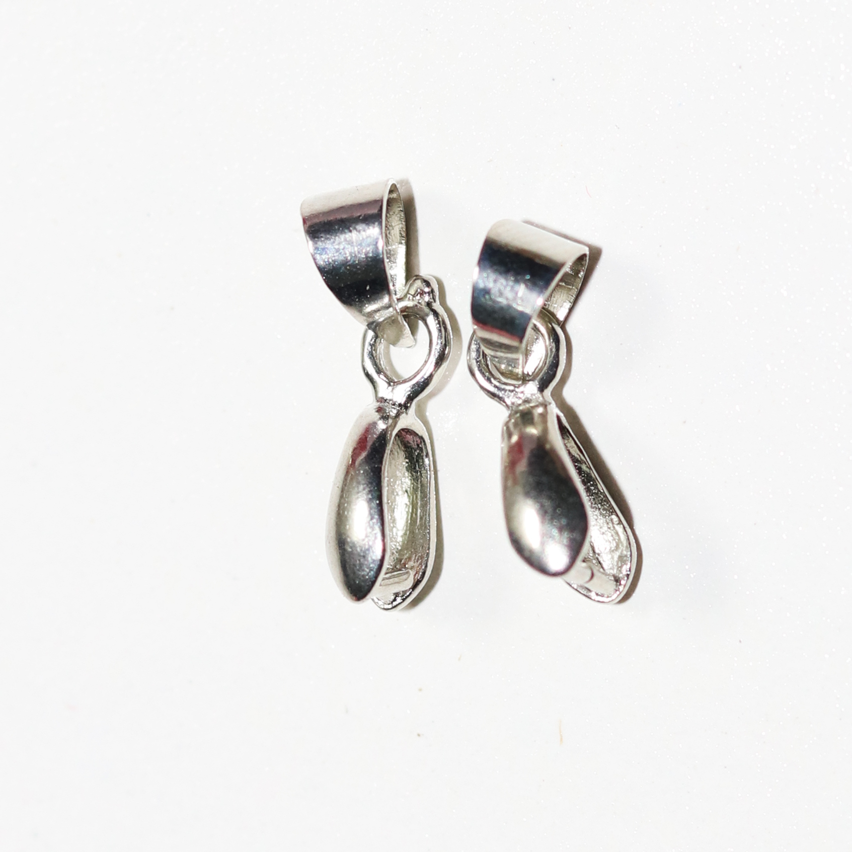 Cặp móc inox, móc mặt dây chuyền - Móc đeo dây chuyền