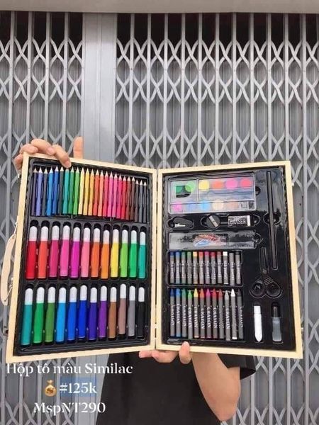 🌈🌈🌈bộ tô màu sáng tạo hộp gỗ cực xịn