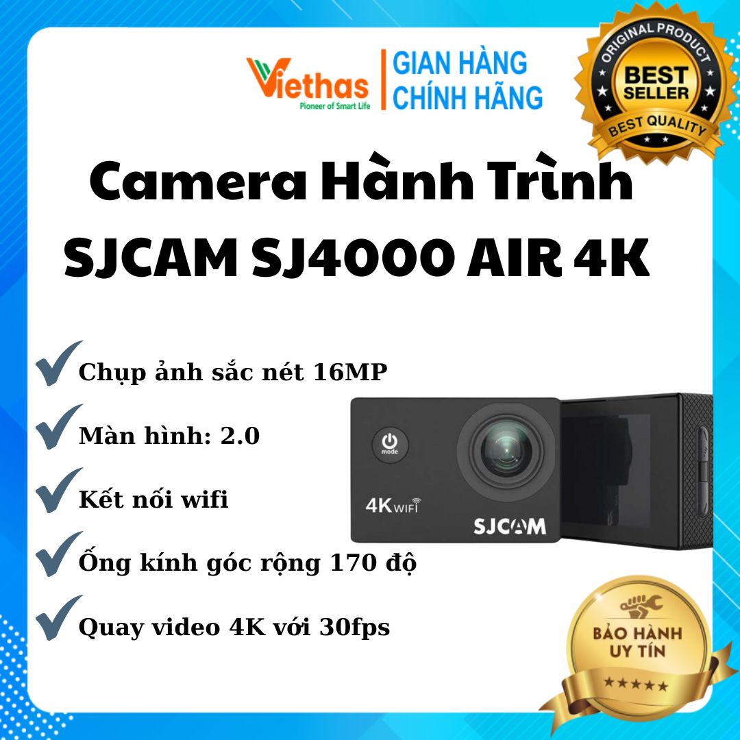 Camera hành trình sjcam sj4000 air 4k wifi