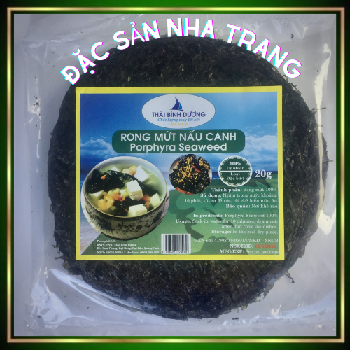 Rong biển nấu canh🌿Đặc sản nha trang🌿Rong mức Khối lượng 20Gr/ rong biển khô nấu canh hoặc rang làm cháy tỏi