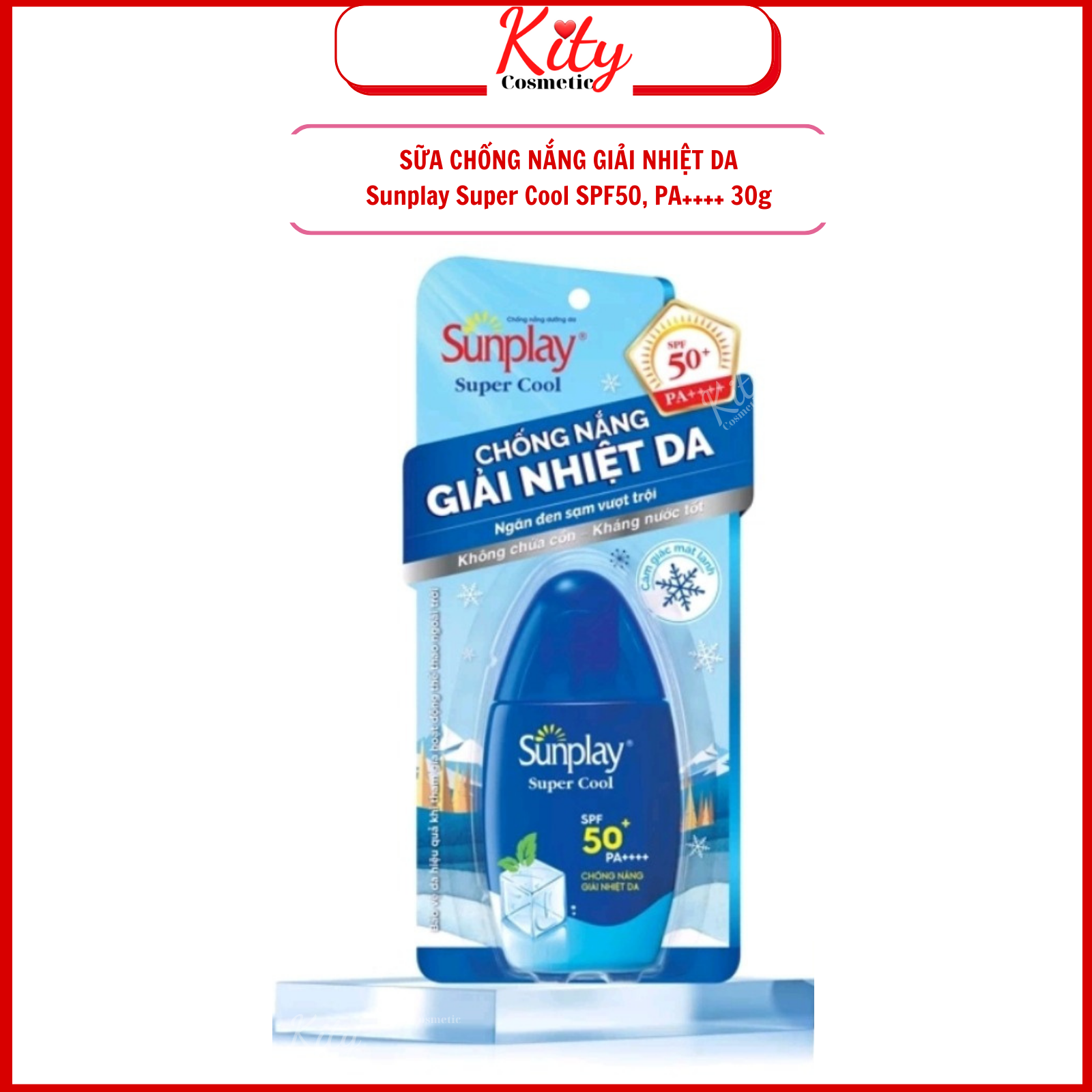 Sữa chống nắng giải nhiệt da sunplay super cool spf50+, pa++++ 30g