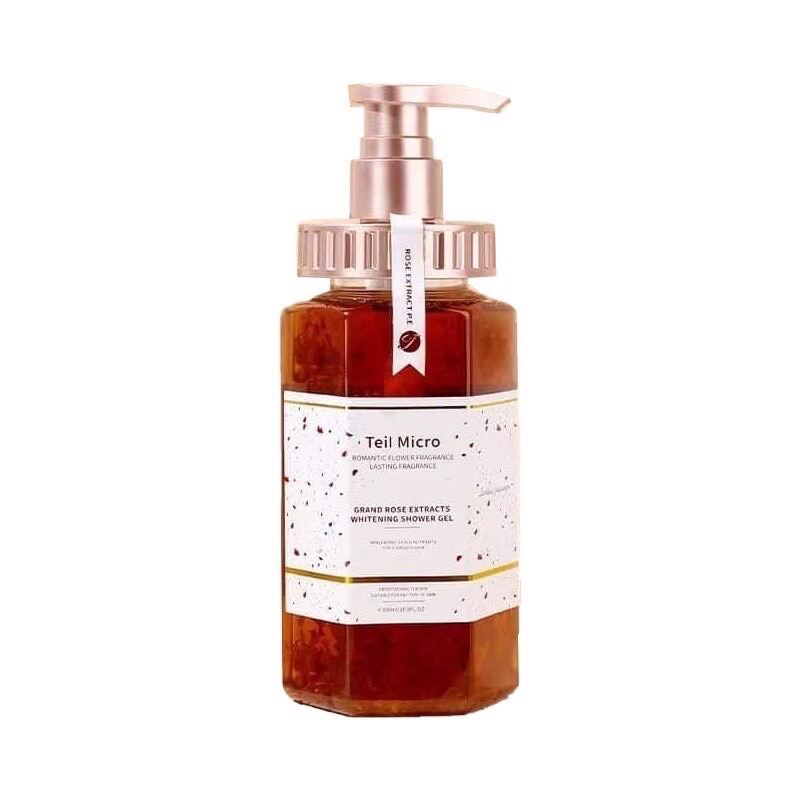 Sữa tắm nước hoa teil micro cánh hoa hồng 500ml