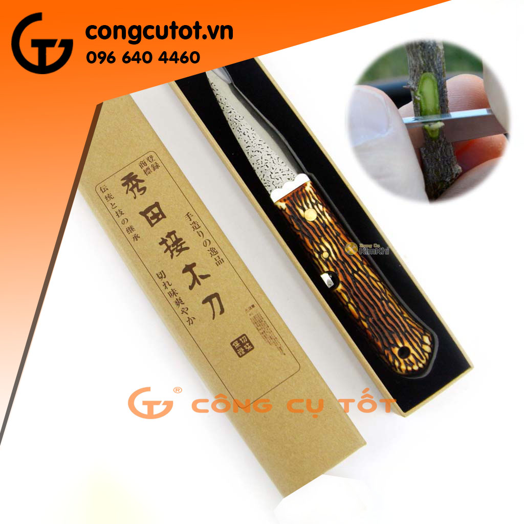 Dụng cụ ghép cây cao cấp thép Nhật 1097 TẶNG 01 cuộn băng keo ghép cây