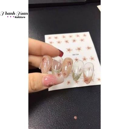 Sticker dán móng nail 100 mẫu mới - Phụ kiện đồ nail Thanh Tuấn