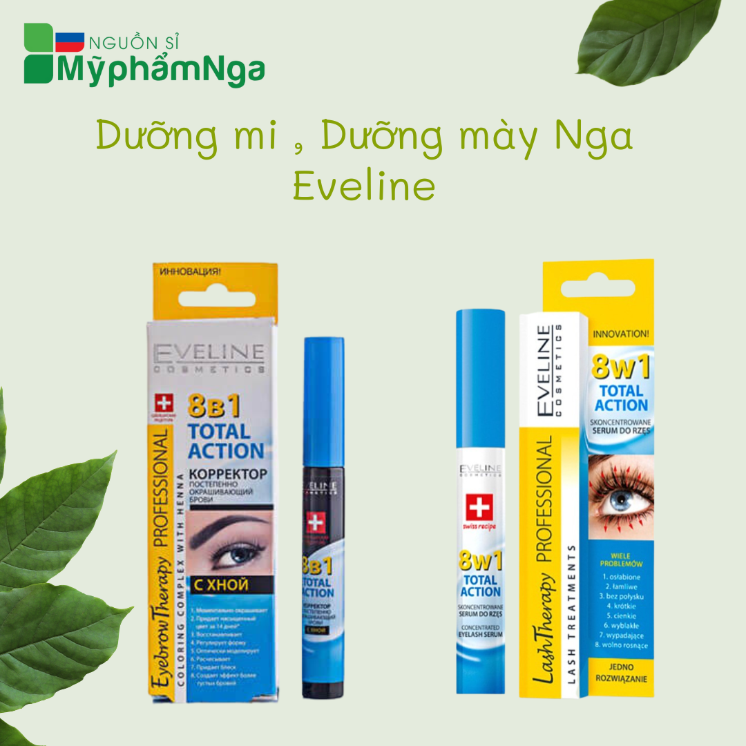 Dưỡng mi , Dưỡng mày Nga Eveline