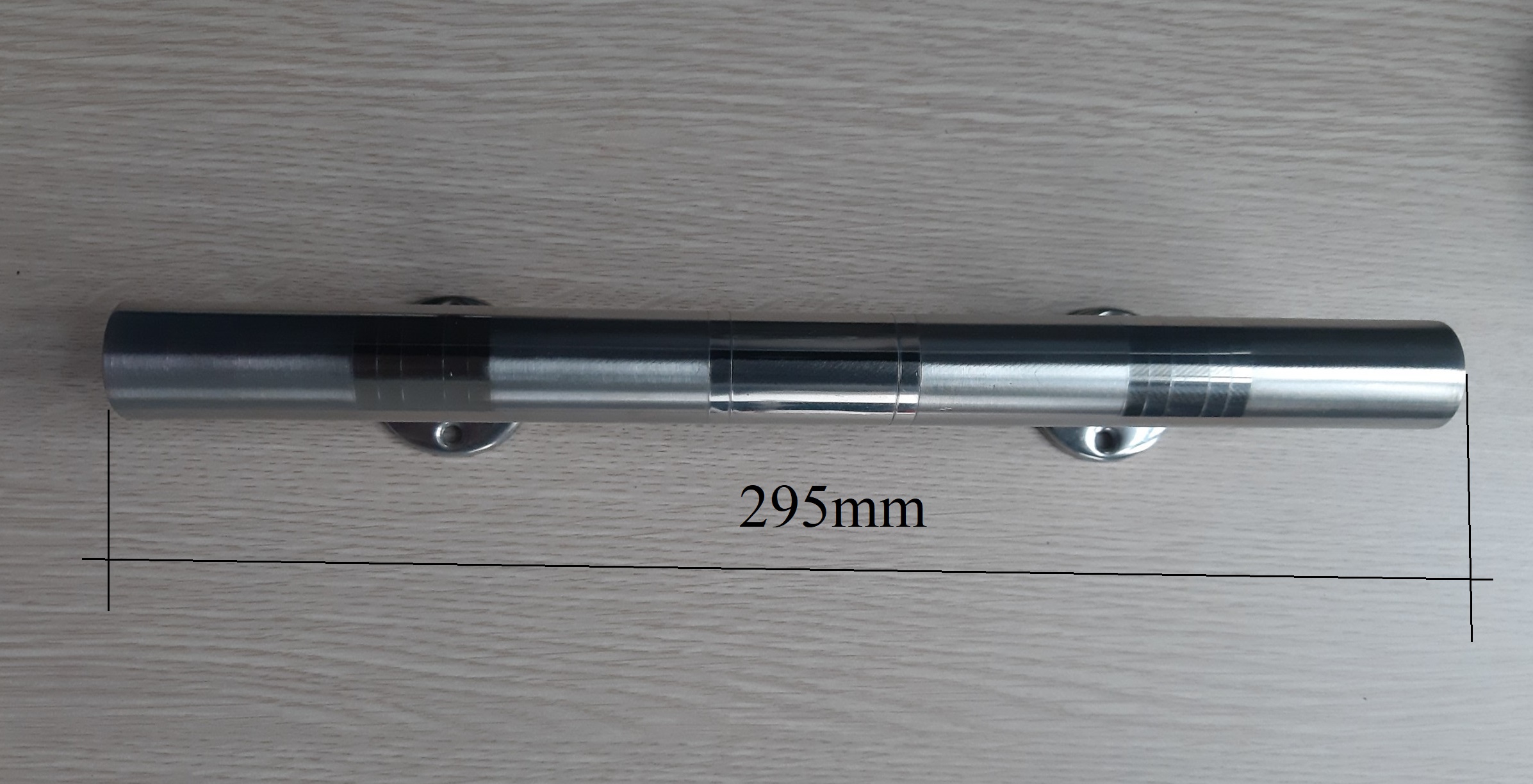 2 Cái Tay Nắm Cửa Inox 280mmx22mm, 295mmx25mm, 345mmx30mm, 400mmx32mm Tay Nắm Cửa Inox 304 DH phi 16x22mm, Tay Nắm Cổng Chính Cửa Sắt (1 Cặp)