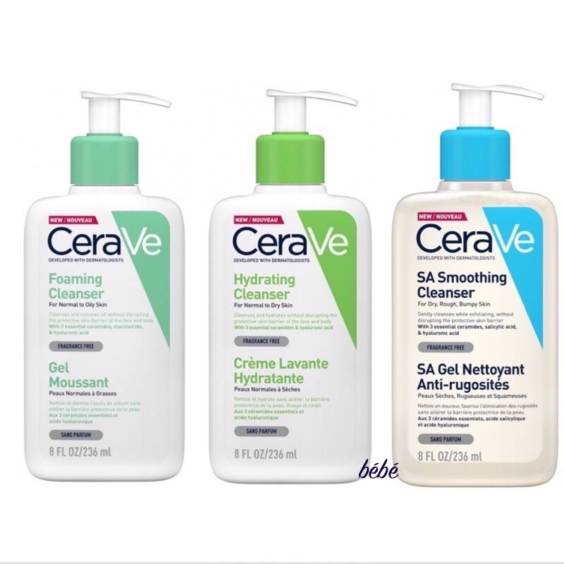 Sữa rửa mặt Cerave bản Pháp 🇫🇷