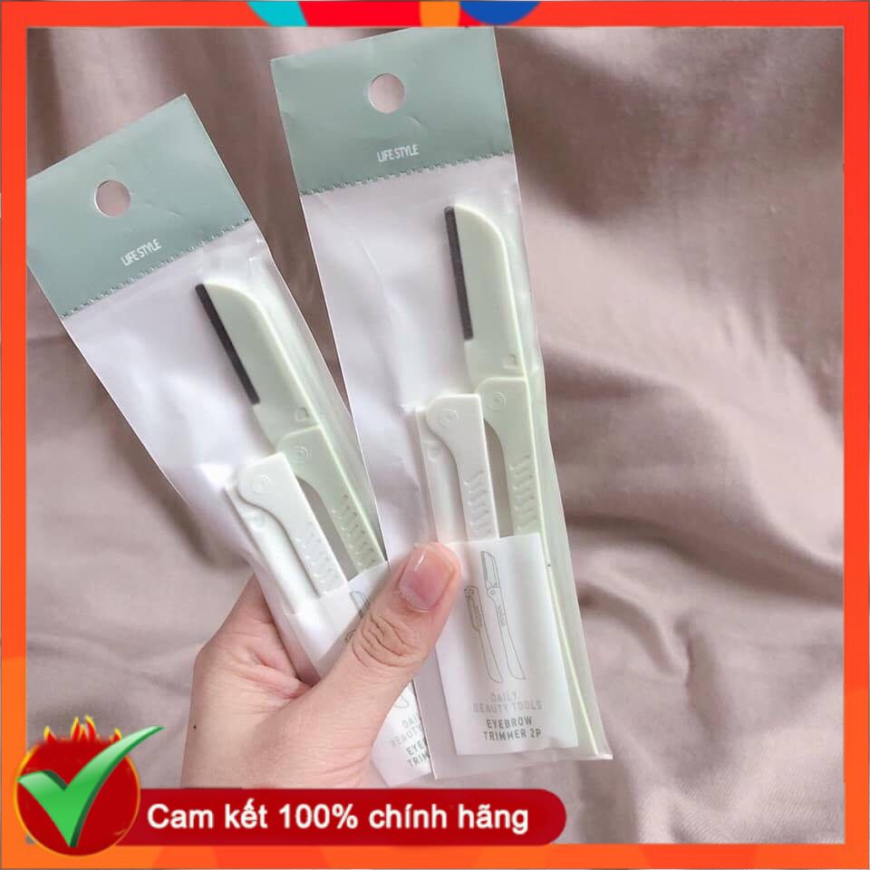 Set 2 Dao Cạo Lông Mày The Face Shop. Folding Eyebrow Trimmer