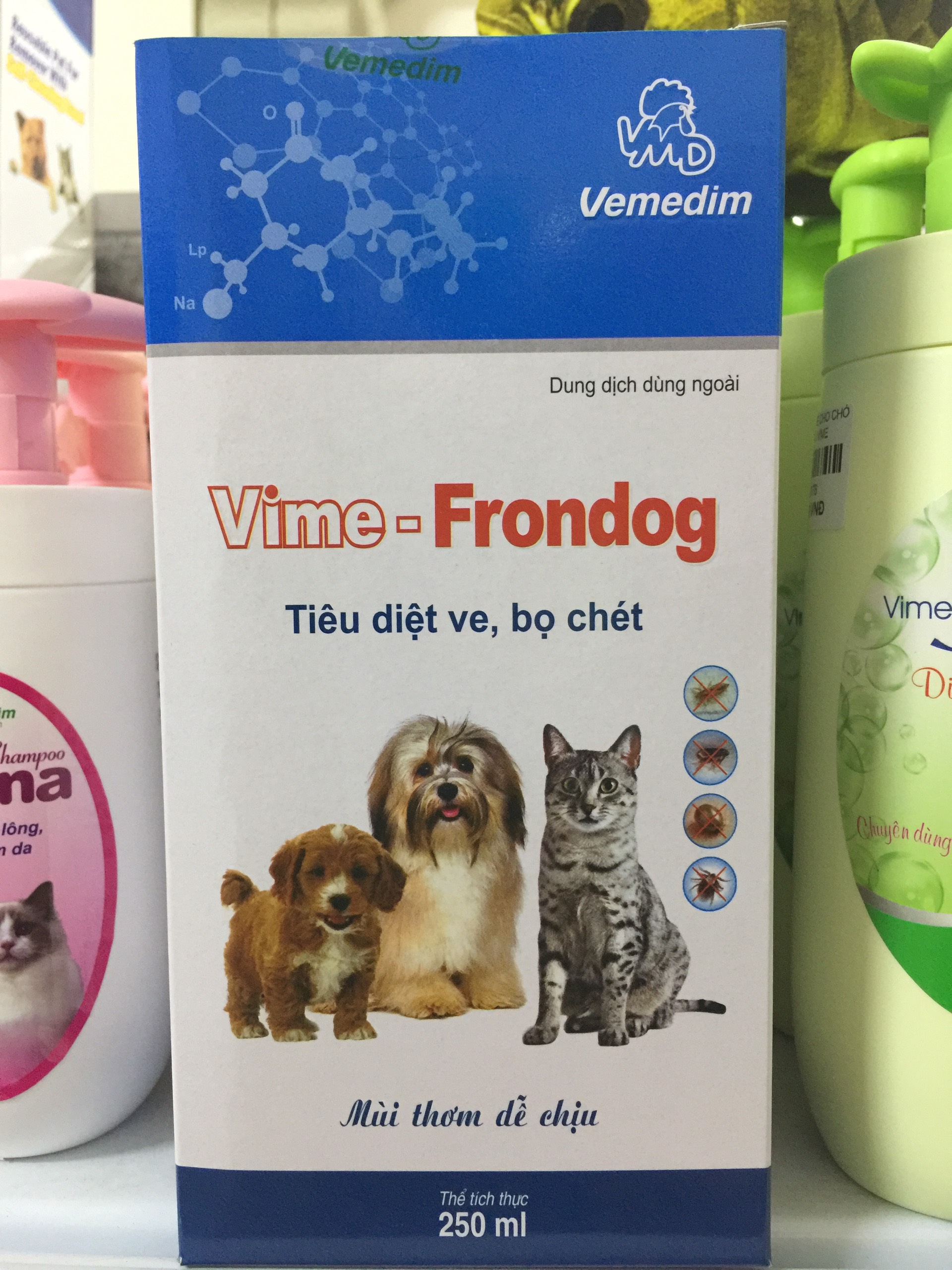 Xịt trị ve rận chó mèo - sp000462