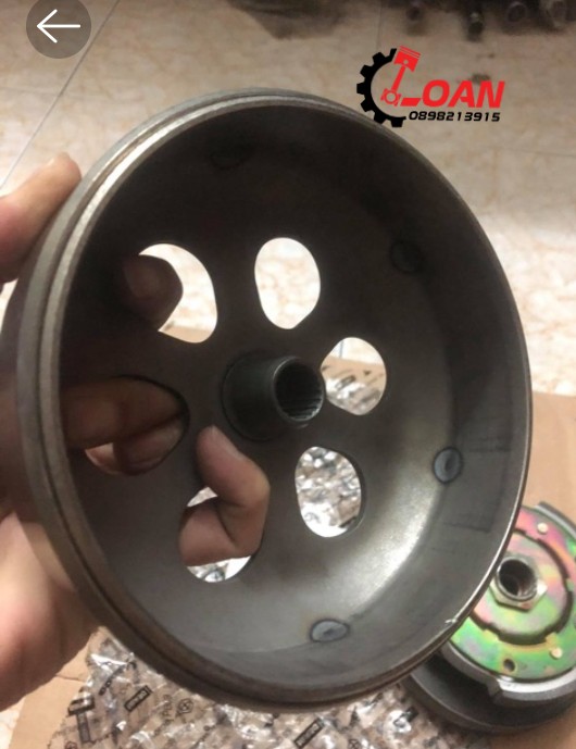 Bộ nồi sau Piaggio LX ie + Liberty ie + Liberty đời bình xăng cơ ZIN Hãng Piaggio