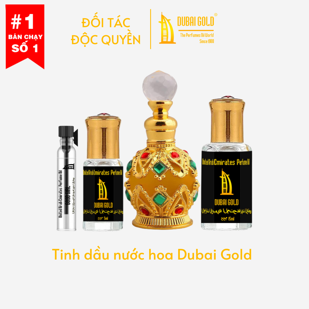 Tinh dầu nước hoa Dubai (5ml, 15ml, 17ml)