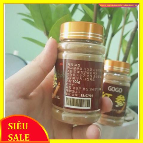 Hồng Sâm Gogo Hàn Quốc Dùng Cấy Da Trong Spa Tăng Dinh Dưỡng Nuôi Da, Làn Da Trở Nên Trắng Mịn