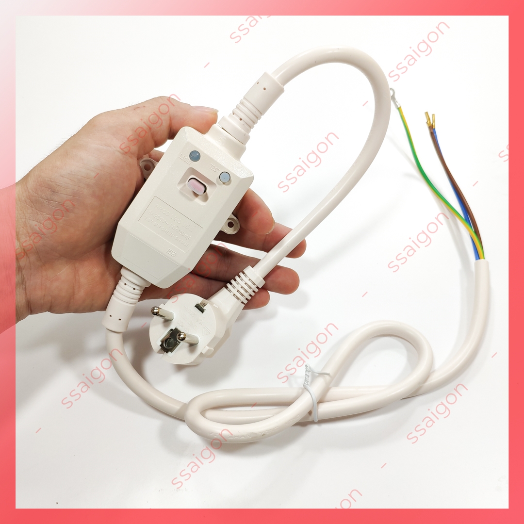 Dây chống giật ELCB, dây chống giật bình nóng lạnh, máy lọc nước chất lượng cao nhập khẩu