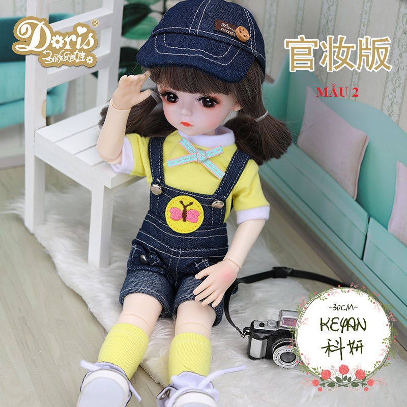 Búp Bê BJD 25 khớp gối  30cm SIÊU CUTE