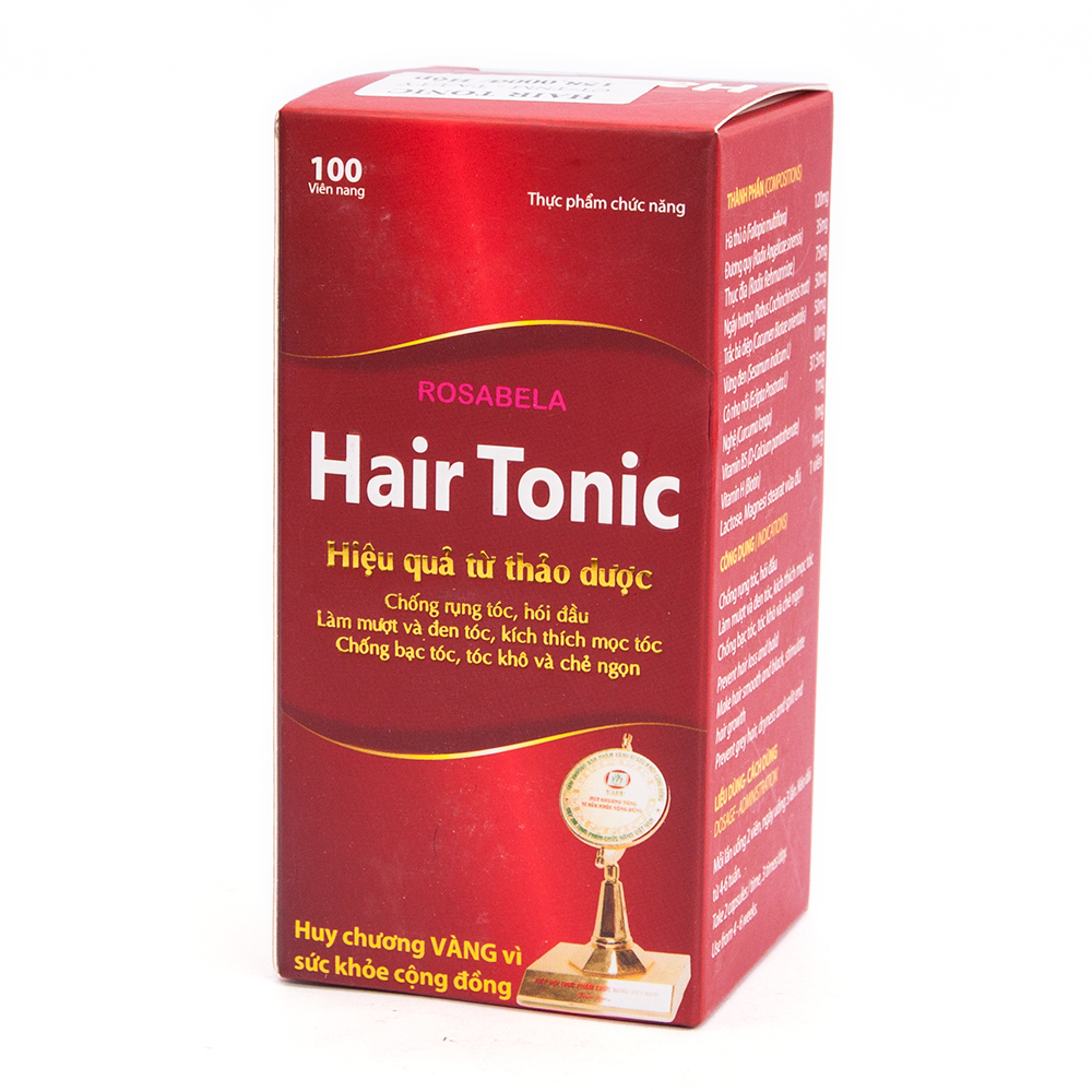 Viên Uống Mọc Tóc Rosabela Hair Tonic - Hộp 100 Viên