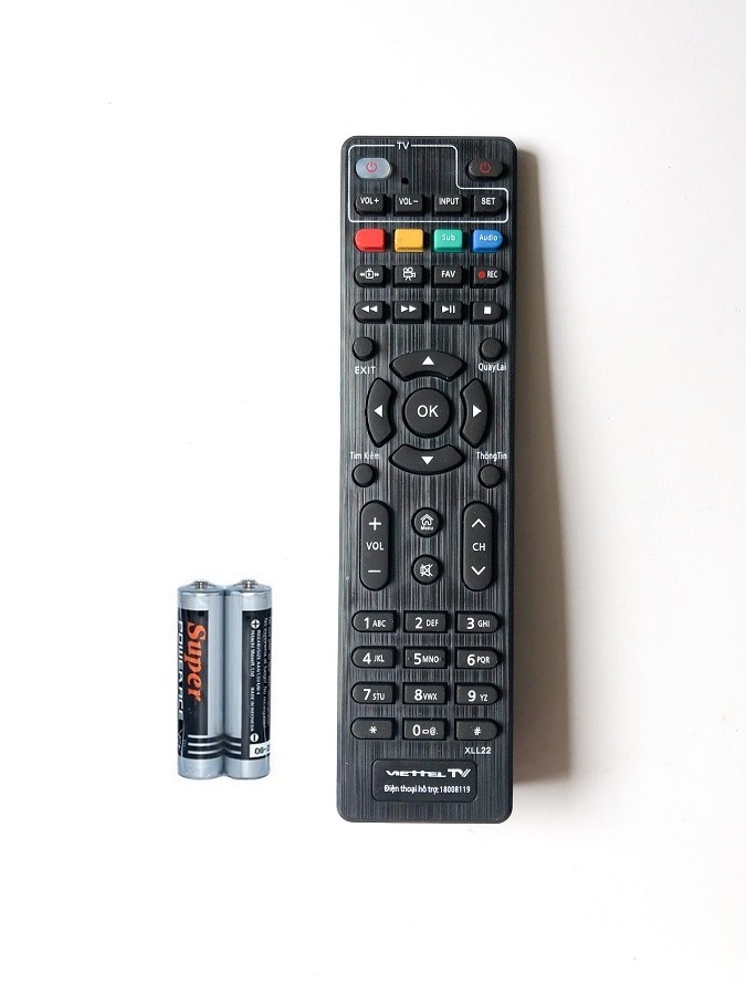 Remote Điều Khiển Viettel TV Đầu Thu Truyền Hình Internet Tivi Box