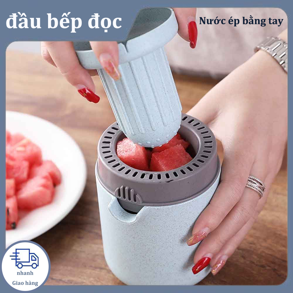 Máy ép trái cây có thể tháo rời đa chức năng 2 chế độ, máy ép trái cây thủ công an toàn và thân thiện với môi trường