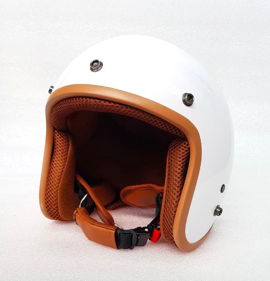 NÓN BẢO HIỂM BA PHẦN TƯ(3/4) ĐẦU SƠN NHÁMLÓT NÂU CAO CẤP-ĐẢM BẢO NHƯ HÌNH-ĐẠT CHUẨN CR