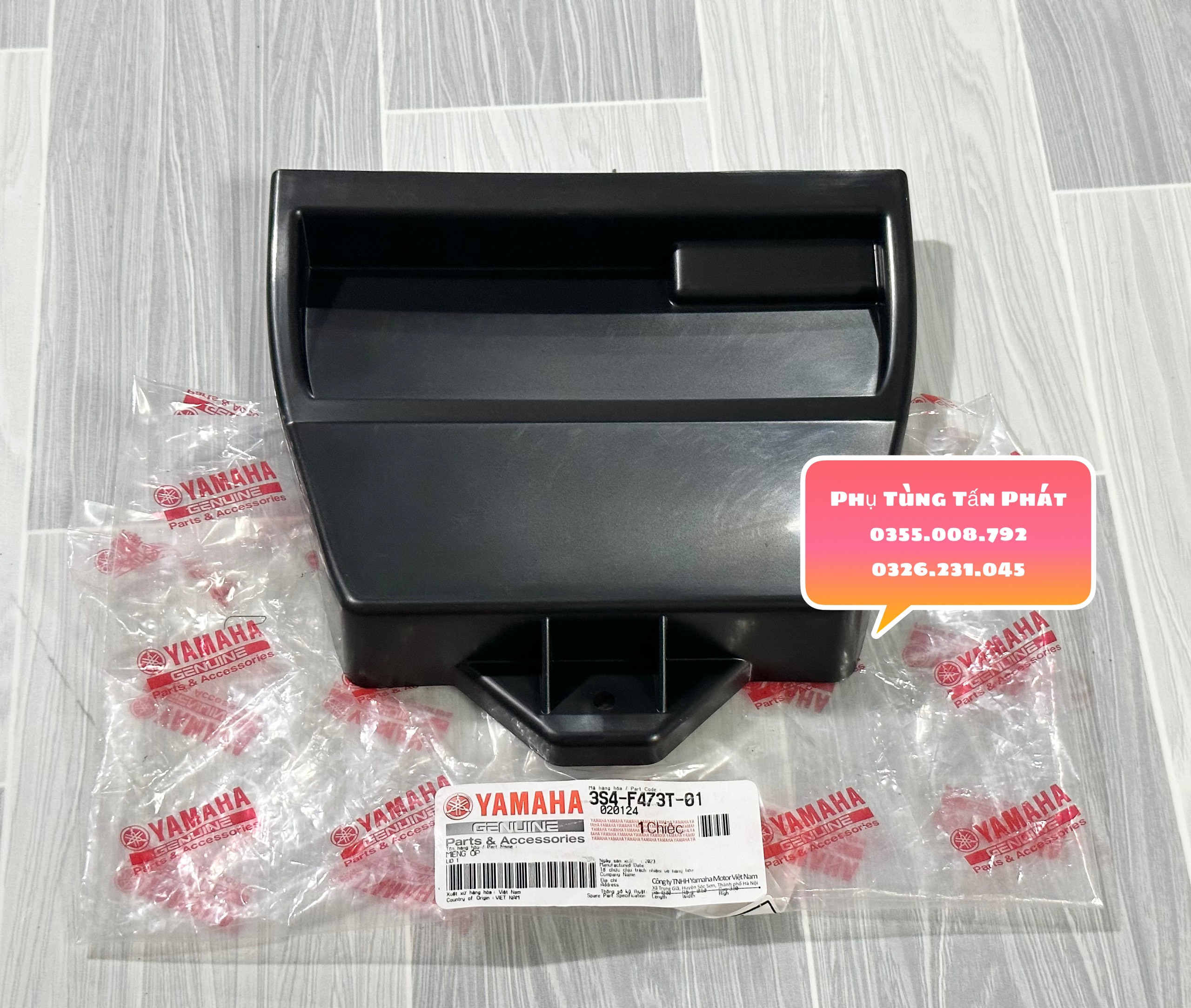 Nắp Đậy Bình Ắc Quy Sirius Chính Hãng Yamaha