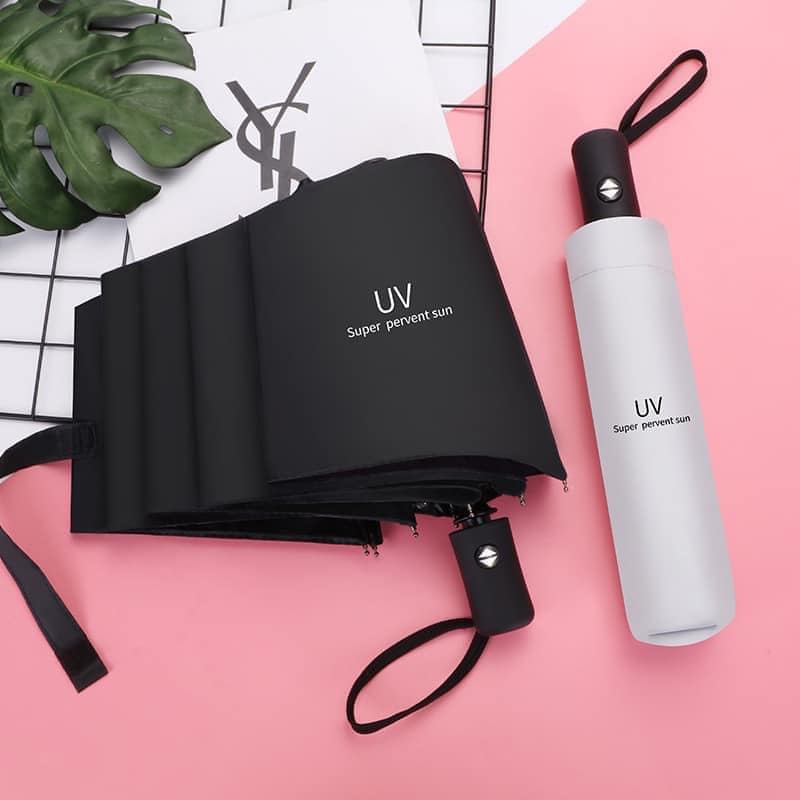 Ô dù gấp gọn chống nắng chống tia uv 3 lớp tiện lợi.tgti55