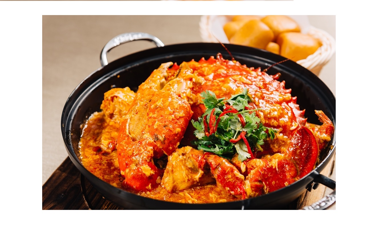 Combo gia vị singapore cua sốt cay - cua sốt ớt chilli crab & cua sốt tiêu pepper crab yi jia xiang