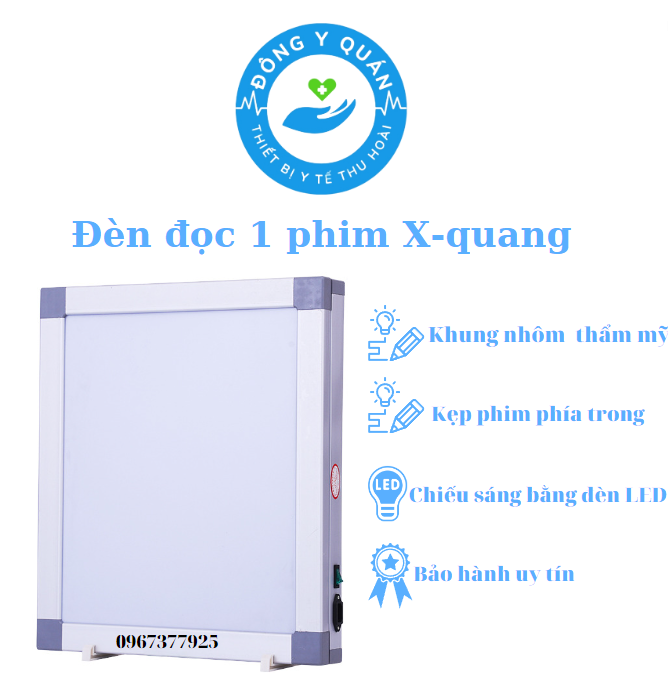 Đèn đọc phim X-Quang - Khung nhôm thẩm mỹ- sang trọng- bền bỉ