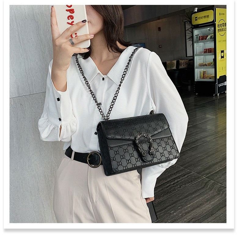 [HCM]TÚI XÁCH NỮ GIÁ RẺ TÚI XÁCH NỮ ĐẦU RỒNG SANG TRỌNG TXDRONG03