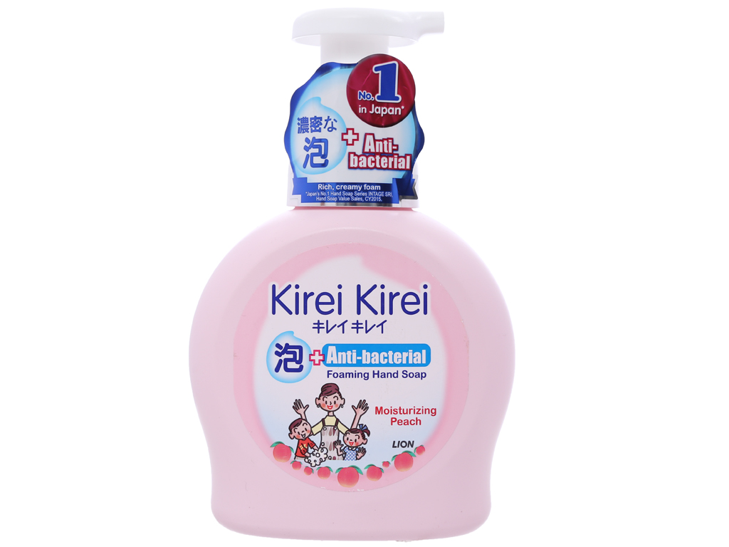 Bọt Rửa Tay Kirei Kirei Hương Đào