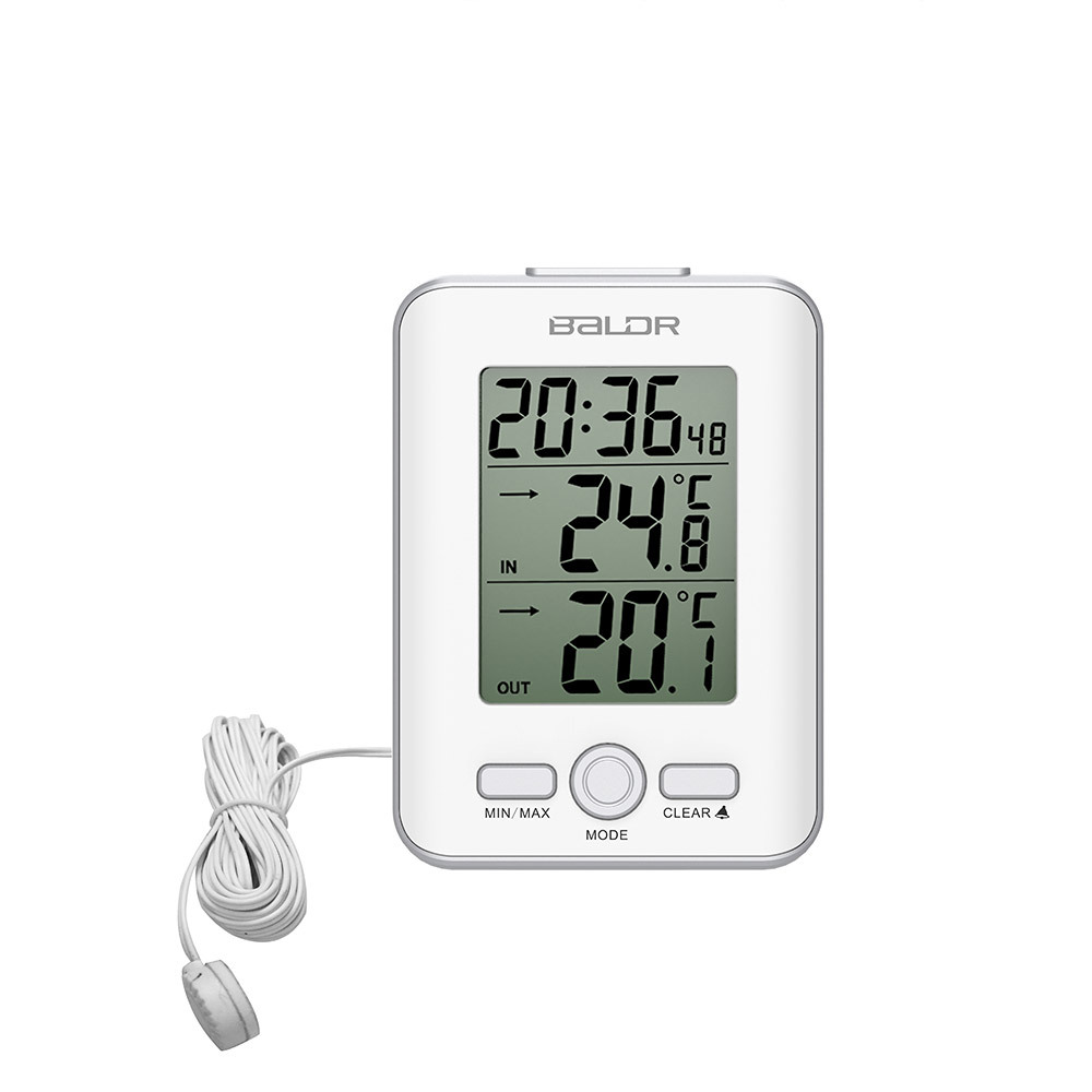 Baldr Spot Goods Indoor and Outdoor Wired Probe Temperature Moisture Meter