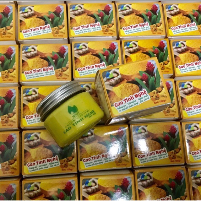 Cao tinh nghệ ngân bình mặt nạ ngủ - mặt nạ cao tinh nghệ,cao nghệ, dưỡng da trắng hồng, mờ thâm
