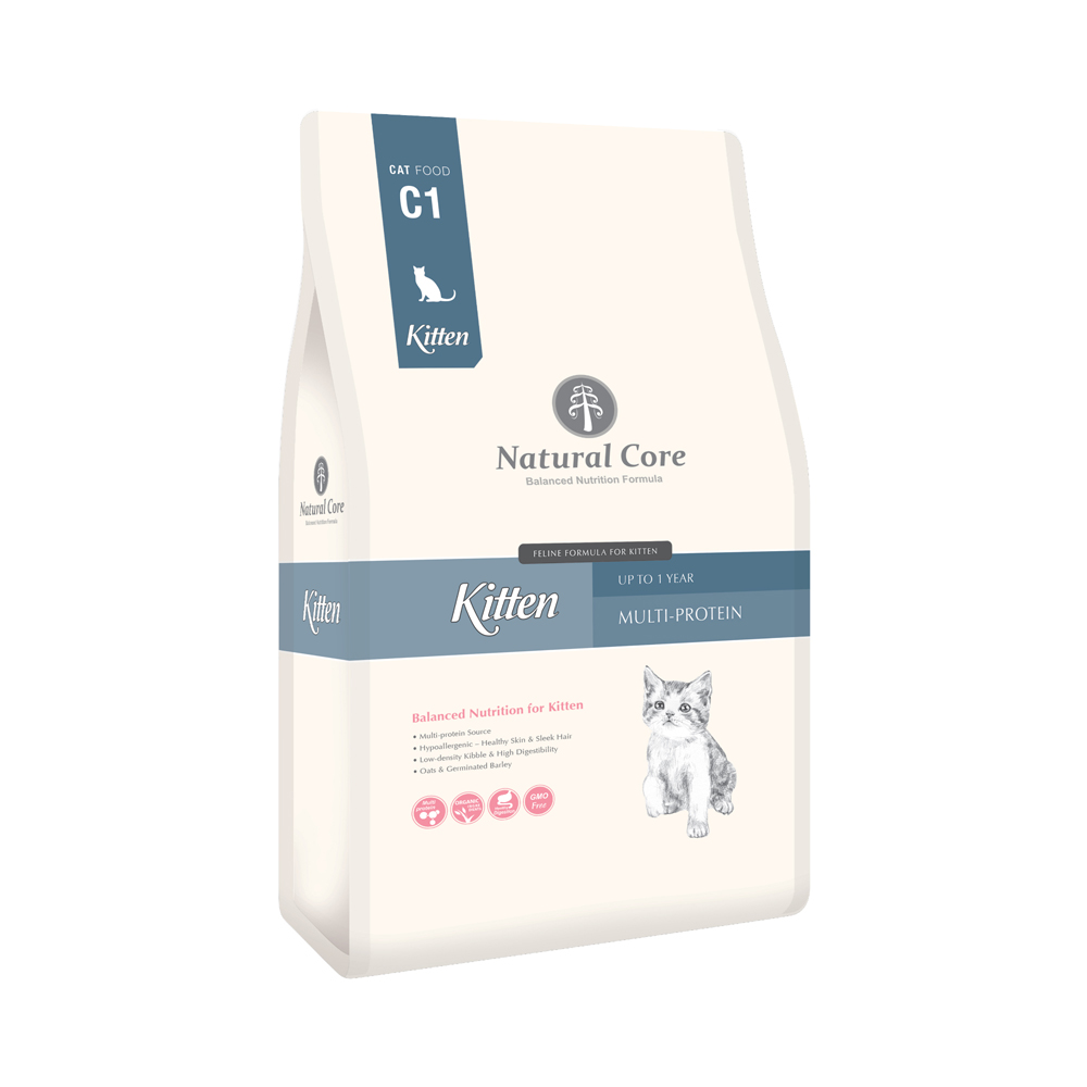 400gr thức ăn natural core c1 bene kitten cho mèo con