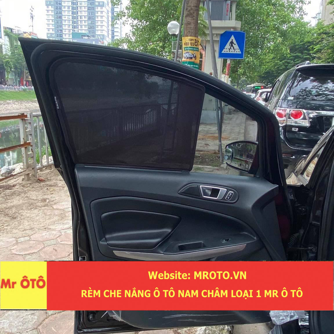 Rèm che nắng xe mg zs mr oto loại 1 tấm che nắng