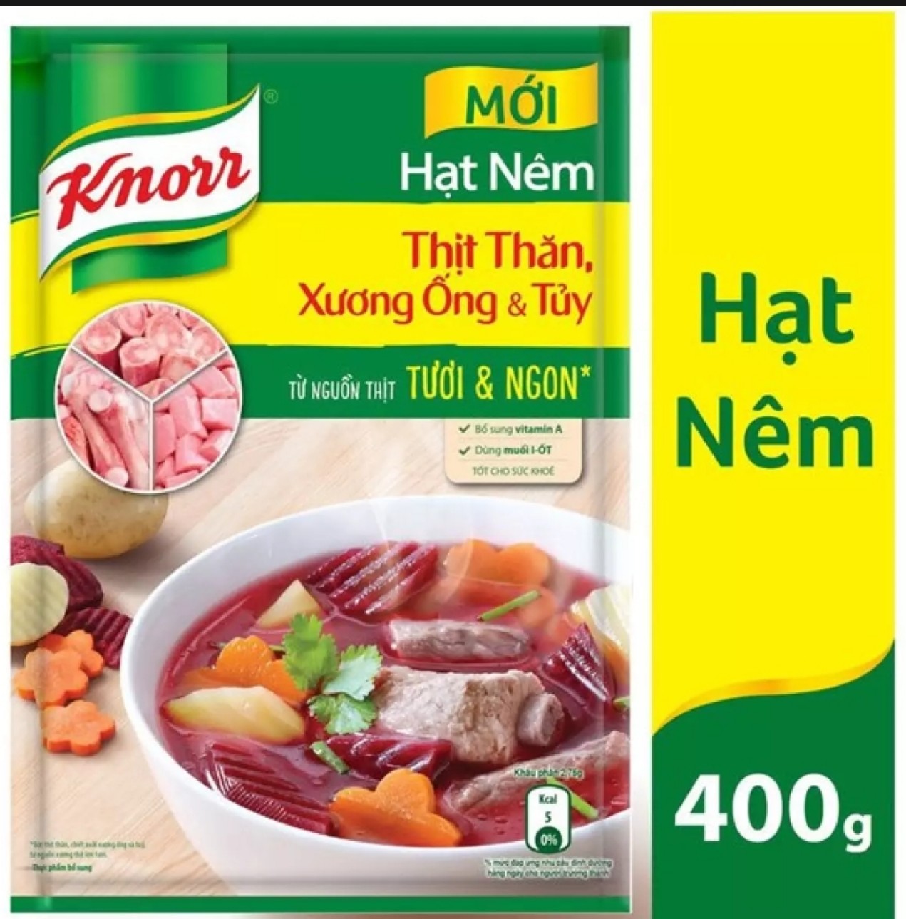 Hạt nêm knorr bịch 400gr