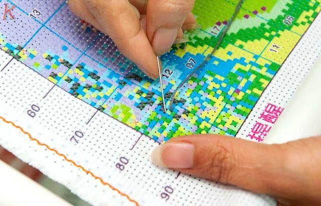 Tranh thêu chữ thập thuận buồm xuôi gió LV3356 - kích thước 120 * 60