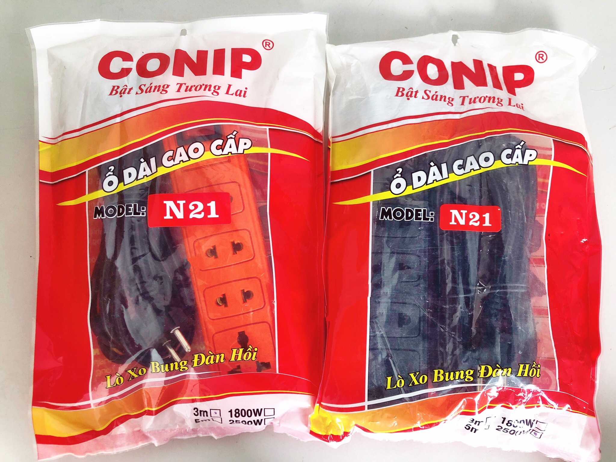 Ổ CẮM CONIP N18 1800W, N21 2500W, 2 CÔNG TẮC 1800W, ổ cắm, ổ cắm điện, ổ điện, phích cắm điện, phích cắm, ổ cắm 3 chân, ổ cắm công nghiệp, o cam dien, ổ điện 3 chấu, phích cắm công nghiệp