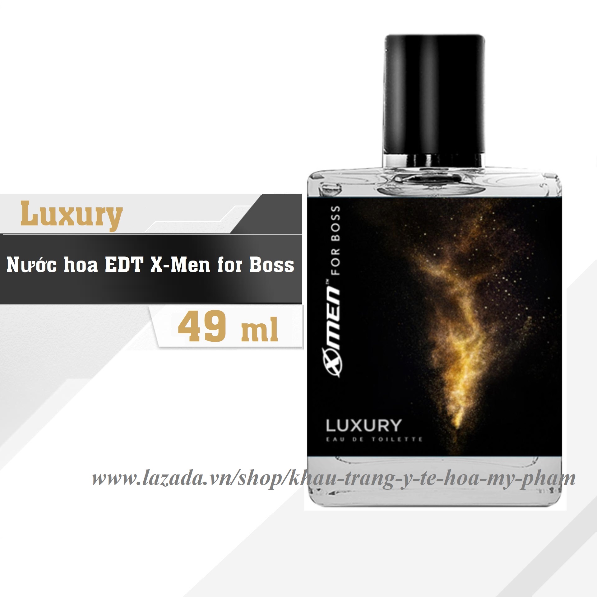 Nước hoa EDT X-Men for Boss Luxury 49 ml - Mùi hương sang trọng tinh tế