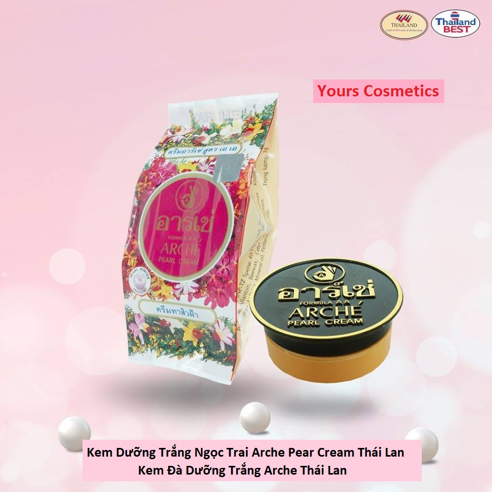 Kem dưỡng trắng ngọc trai arche pear cream thái lan - kem đà dưỡng trắng arche thái lan