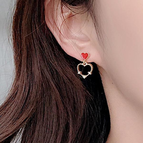 [HCM]Bông tai trái tim nhỏ xinh dễ thương hot trend hàn quốc 2020 -dorami